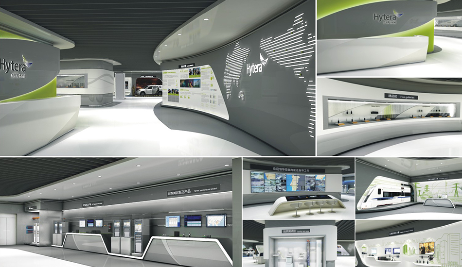 海能達展廳設(shè)計_北辰品牌設(shè)計